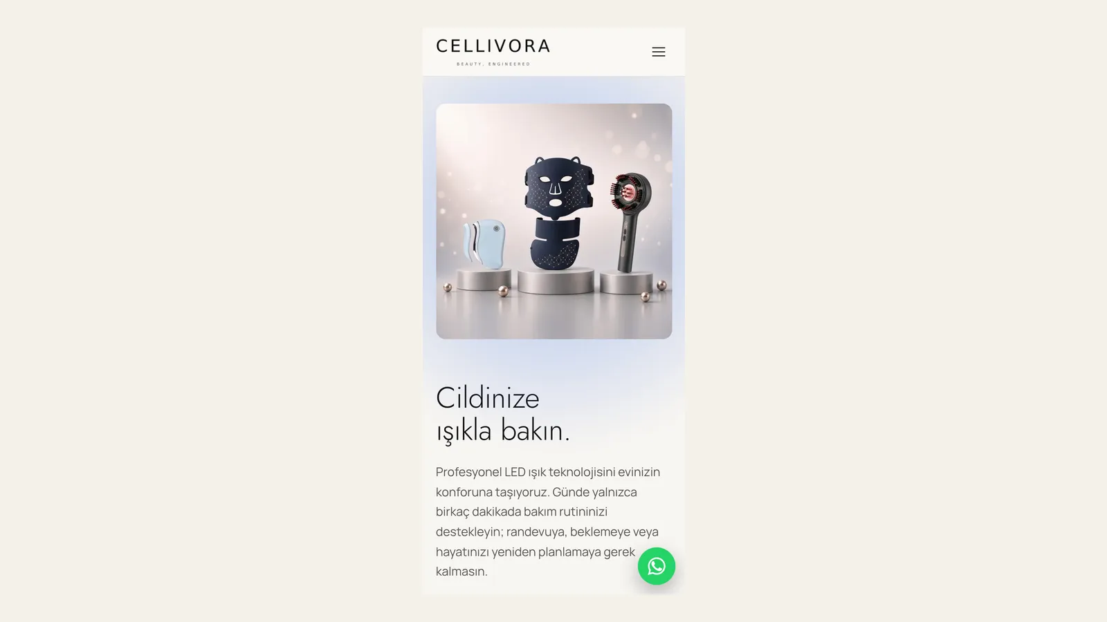 Cellivora — ikas E-commerce Site 2