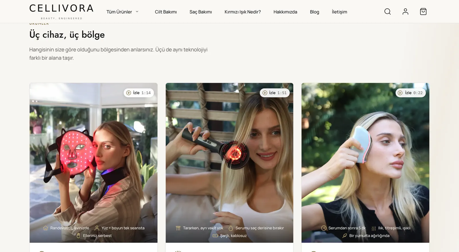 Cellivora — ikas E-commerce Site 1