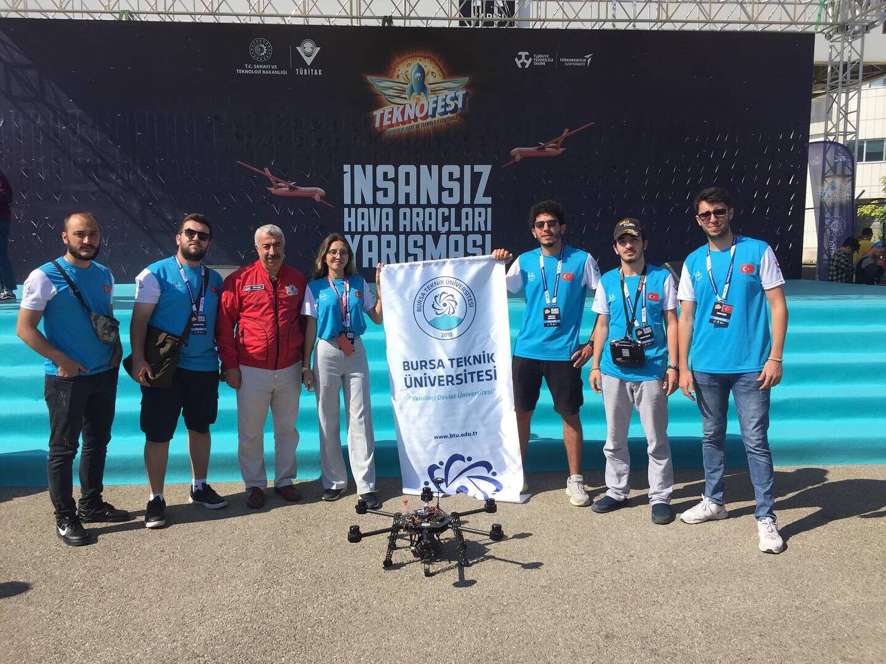 Teknofest 2022 UAV Competition — BTÜ team with the Autonomous Striker UAV