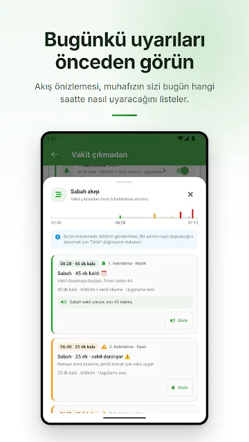 Namaz Akışı — Prayer Assistant · Android 6