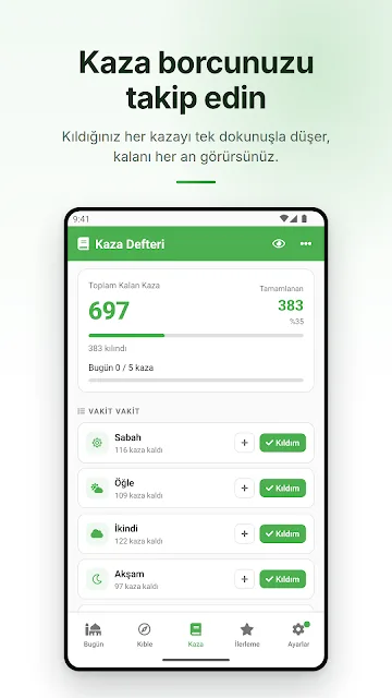 Namaz Akışı — Prayer Assistant · Android 7