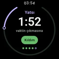 Namaz Akışı — Prayer Assistant · Wear OS · Ana ekran