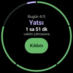 Namaz Akışı — Prayer Assistant · Wear OS · Tile bugün