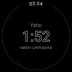 Namaz Akışı — Prayer Assistant · Wear OS · Ana ambient